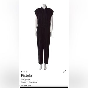 Pistola Black Utility Jumpsuit
Size L